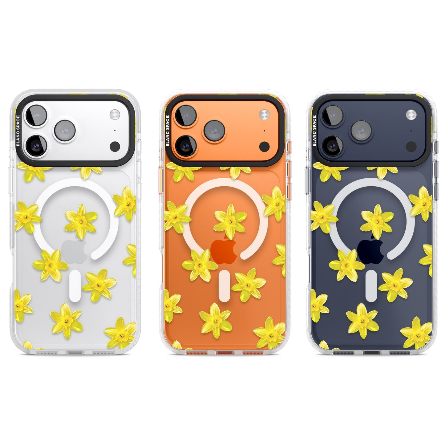 Daffodils Transparent Pattern