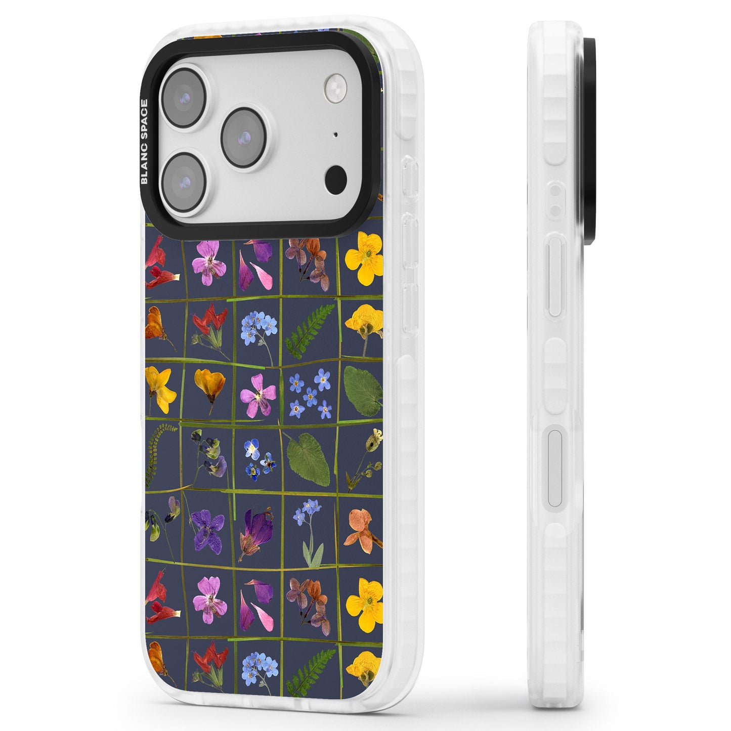 Grille de fleurs sauvages