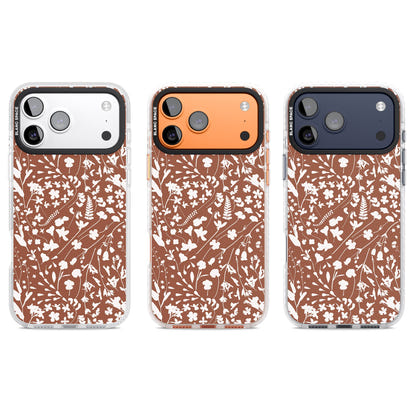 Bouquet de fleurs sauvages sur terre cuite