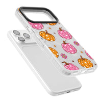 Motif de citrouilles Fleurs et Étoiles