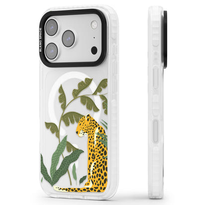 Grand motif de chat de la jungle