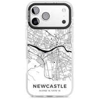 Stadtplan von Newcastle