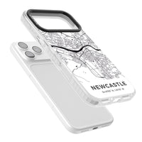 Stadtplan von Newcastle