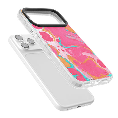 Vibrant Marbled Paper