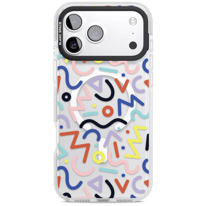 Motif rétro Memphis