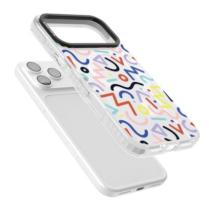 Motif rétro Memphis