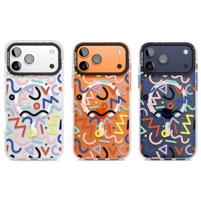 Motif rétro Memphis