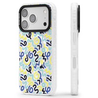 Blue & Yellow Memphis Retro