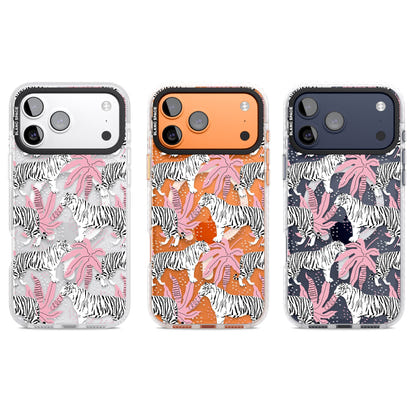 Rosa-weiße tropische Tiger