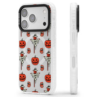 Retro Red Pumpkins & Scarecrows