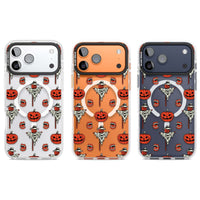 Retro Red Pumpkins & Scarecrows