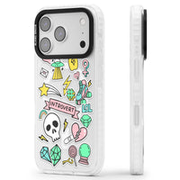 Autocollant introverti