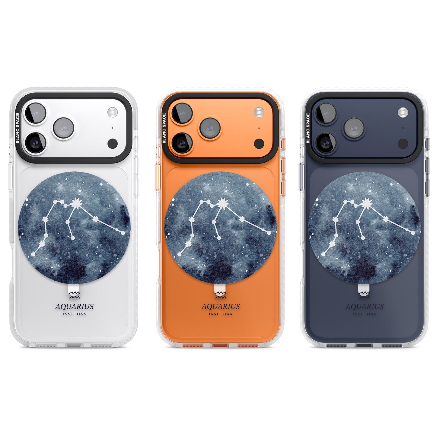 Aquarius Zodiac Blue