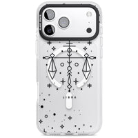 Abstrakter Tierkreis der Waage