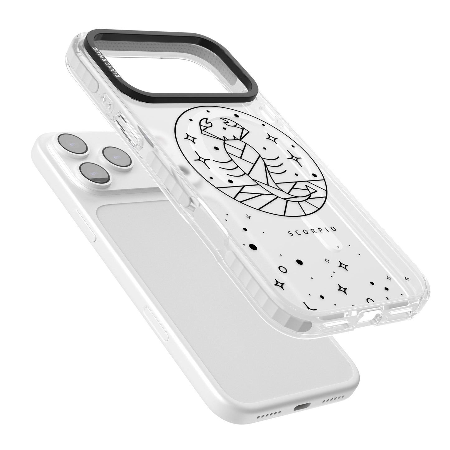 Emblème du Scorpion - Design Cosmique