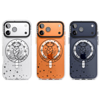 Emblème du Scorpion - Design Cosmique