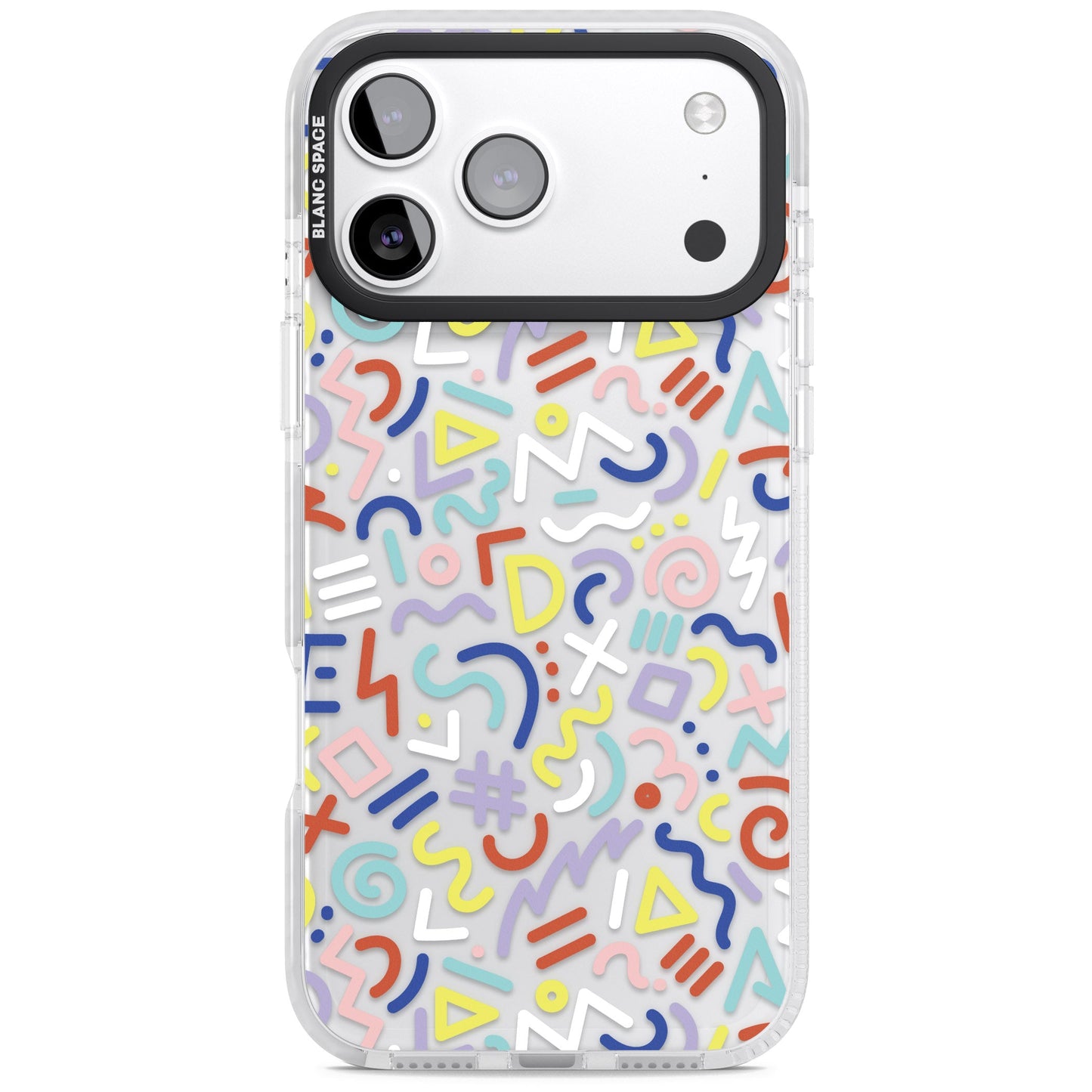 Motif rétro coloré