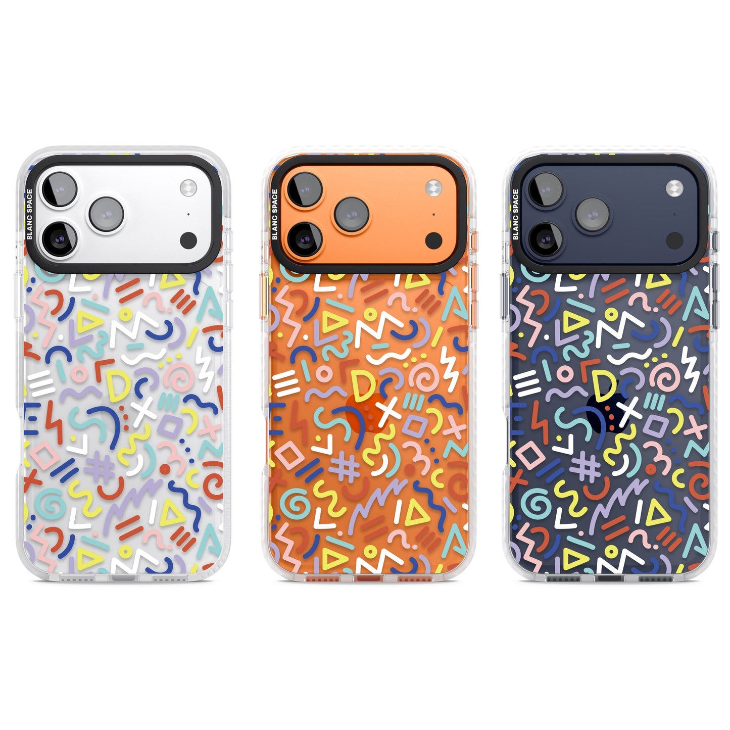 Motif rétro coloré