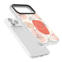 Abstract Face Line Art