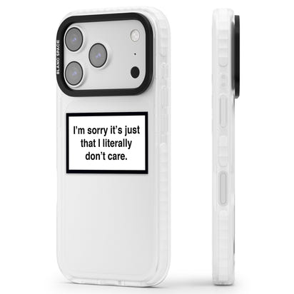 Literally Don'T Care