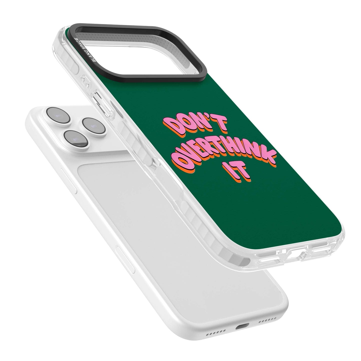 N'y réfléchissez pas trop.