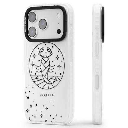 Emblème du Scorpion - Design Cosmique