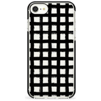 Messy Black Grid Clear