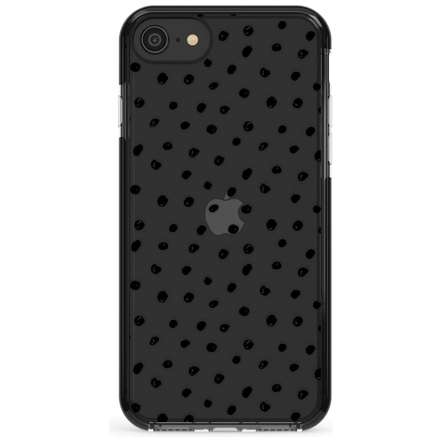 Messy Black Dot Pattern