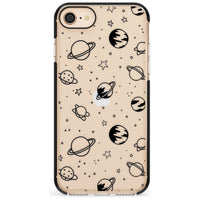 Croquis cosmique Noir Clair