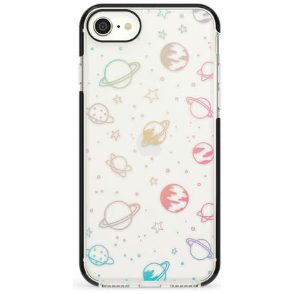 Pastellfarbenes Weltraumuniversum