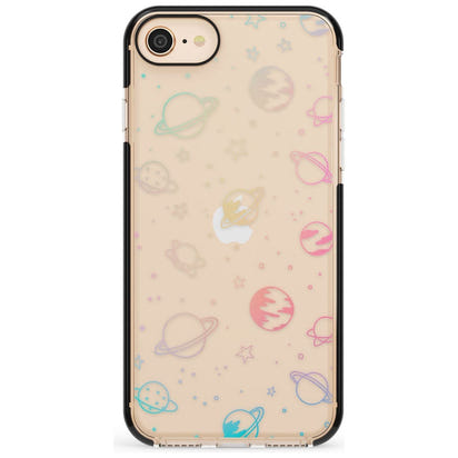 Pastellfarbenes Weltraumuniversum