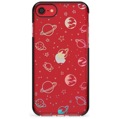 Pastellfarbenes Weltraumuniversum