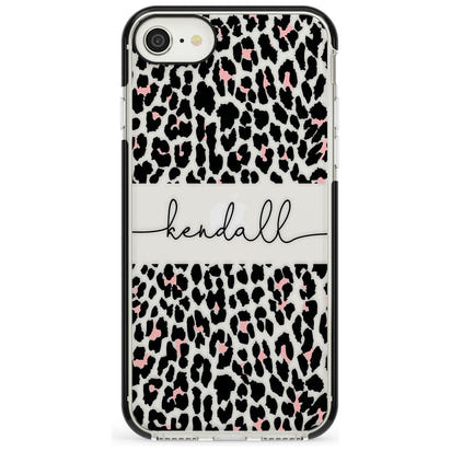 Personalised Cursive Leopard Spots