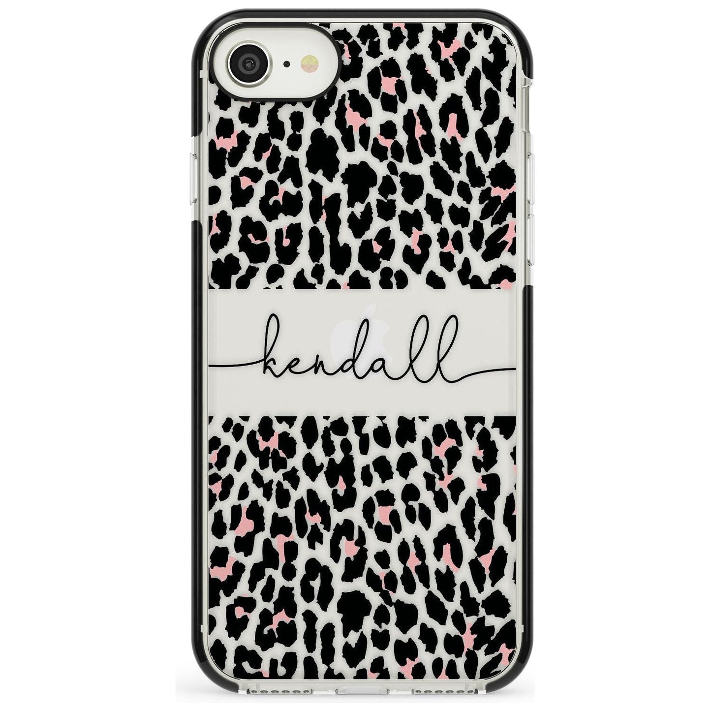 Personalised Cursive Leopard Spots