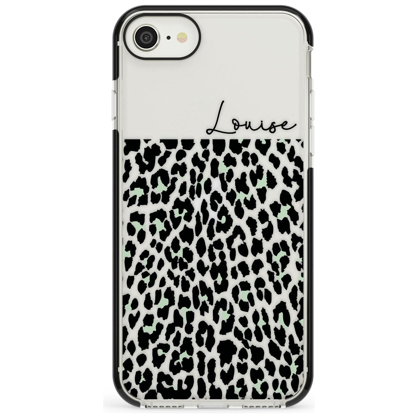 Personalised Seafoam Leopard