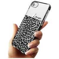 Personalised Seafoam Leopard