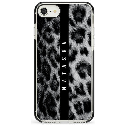 Personalised Snow Leopard Print