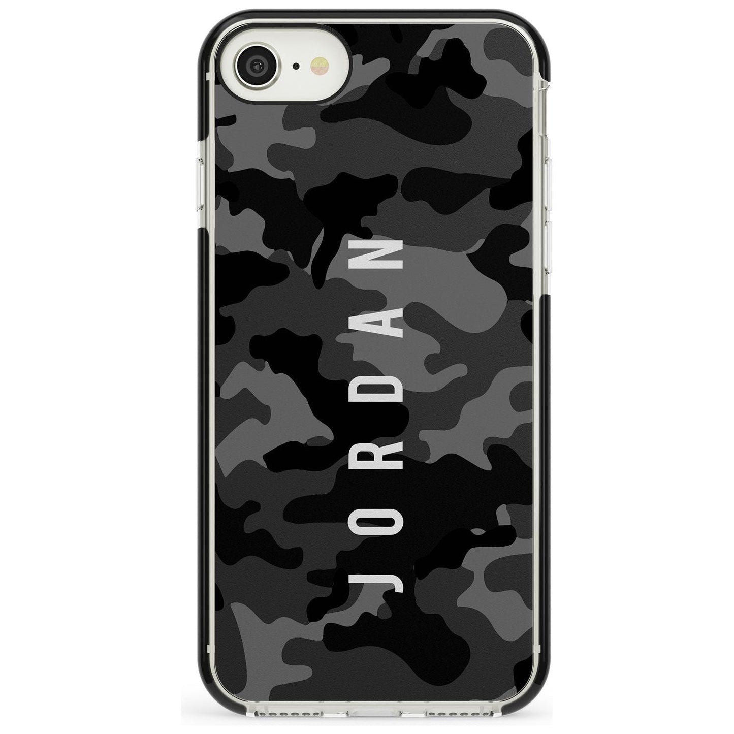 Personalised Black Camouflage Name