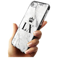 Personalised Initial Crown Marble