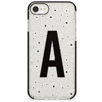 Initiale en gras personnalisée et florale