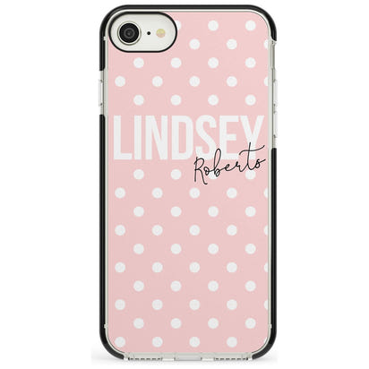 Personalised Pink Polka