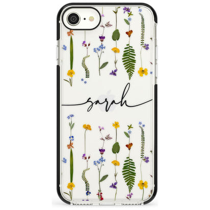 Chaîne de fleurs sauvages personnalisée