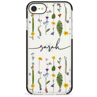 Chaîne de fleurs sauvages personnalisée