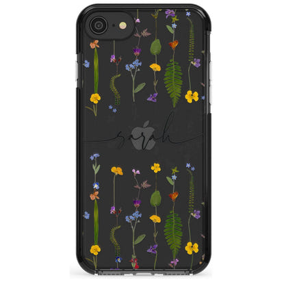 Chaîne de fleurs sauvages personnalisée