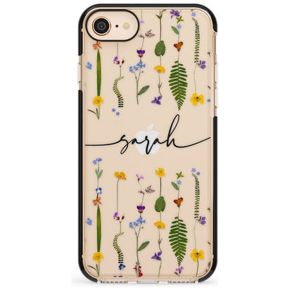 Chaîne de fleurs sauvages personnalisée