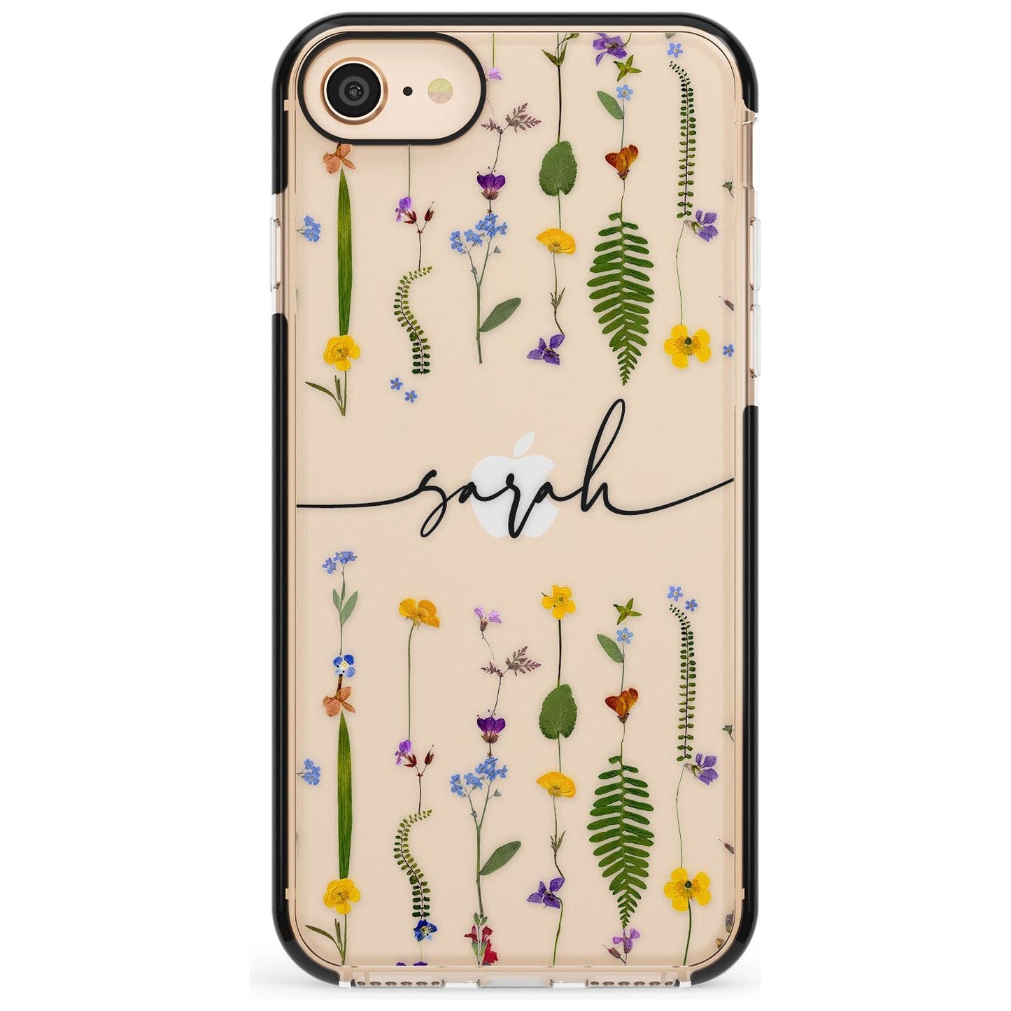 Chaîne de fleurs sauvages personnalisée