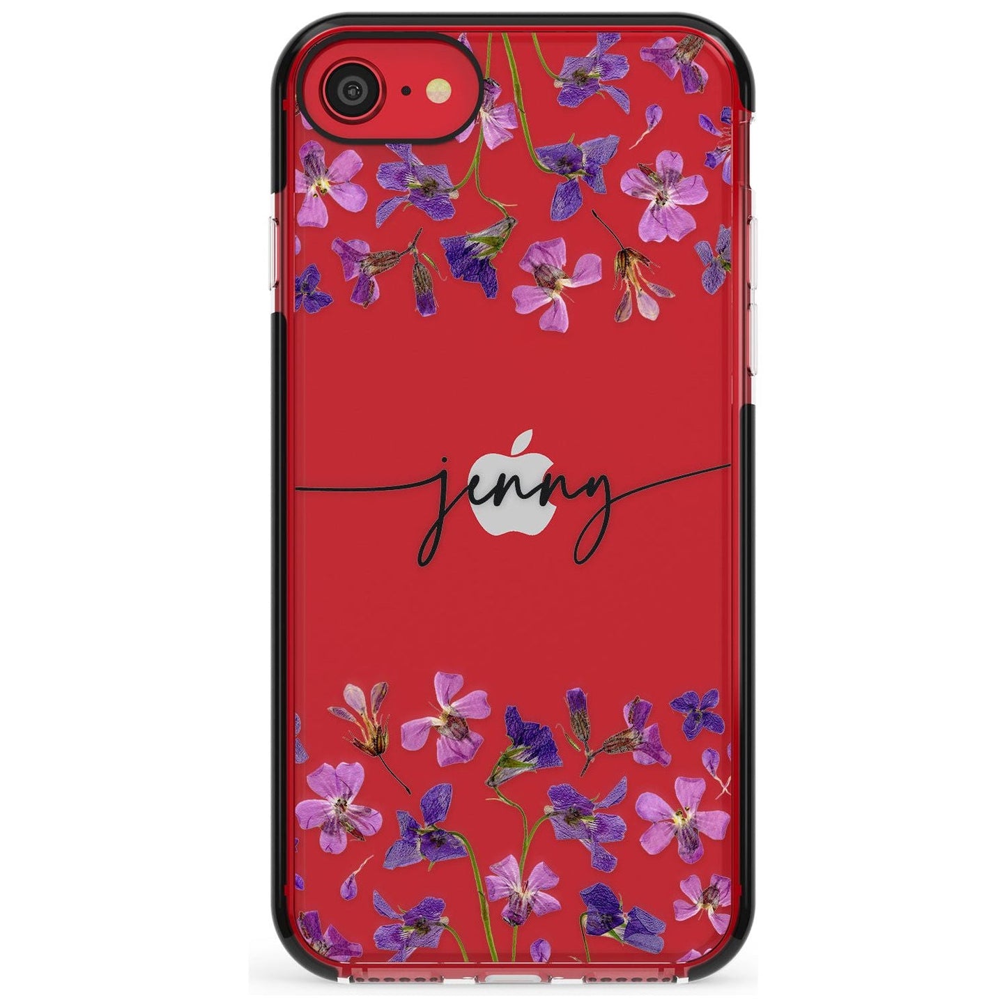 Personalised Purple Violets