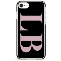 Lettres personnalisées roses et noires vertes