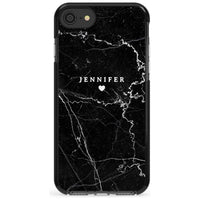 Personalised Black Marble