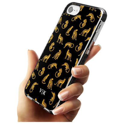 Personalised Gold Cheetah Pattern
